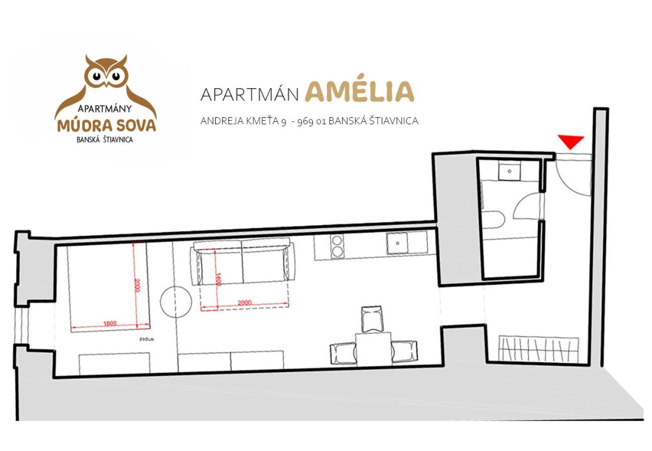 Apartmany Mudra Sova Банська Штявниця Екстер'єр фото