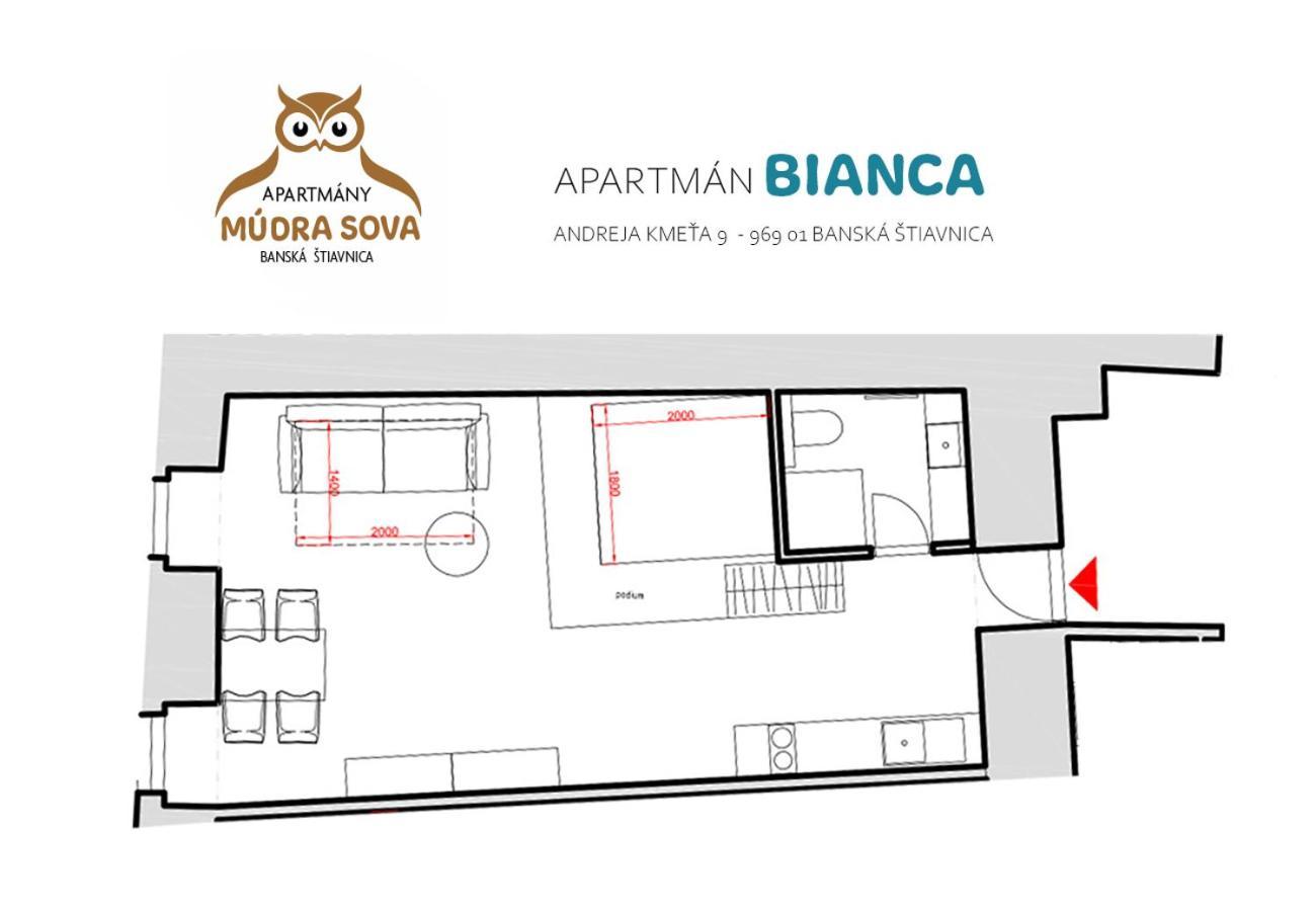 Apartmany Mudra Sova Банська Штявниця Екстер'єр фото